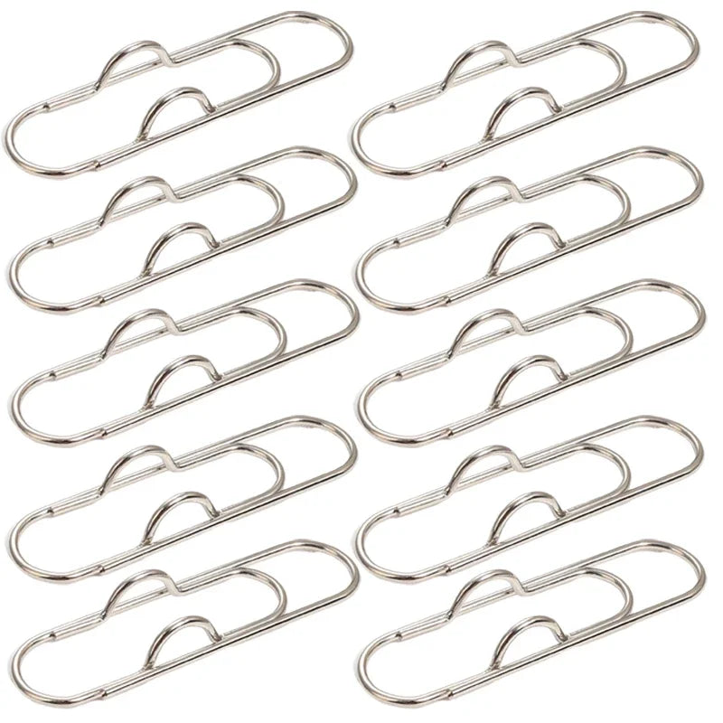 Multifunktionale Metall Büroklammern Stift Halter Clips für Notizbücher