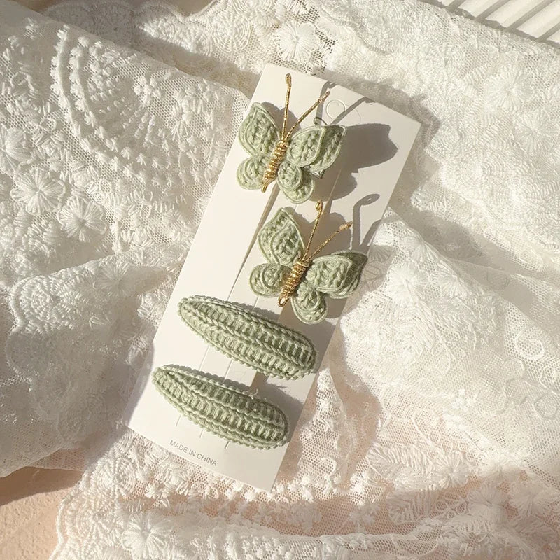 Nette Handgemachte Schmetterling Haar Clips für Mädchen