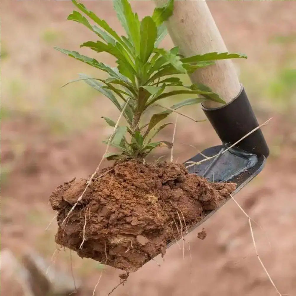 Multifunktionale Gartenhacke zum Jäten und Pflanzen von Gemüse