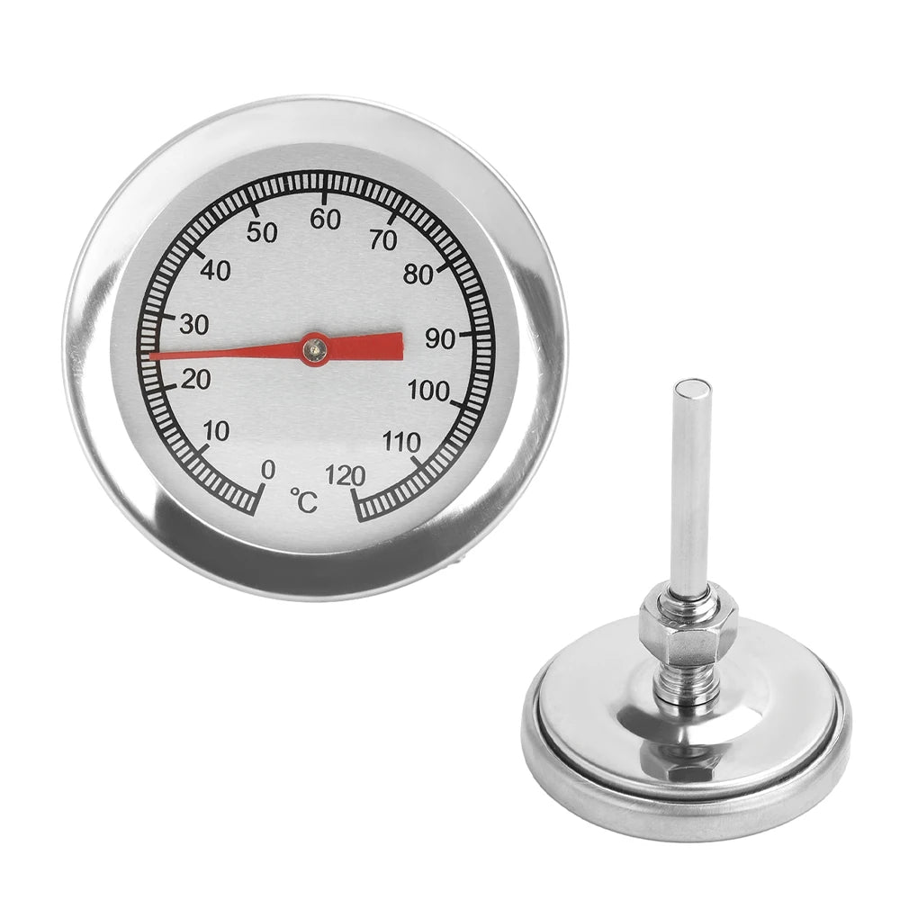 Ofenthermometer mit Edelstahlsonde 0-120 Grad für präzises Fleischgaren