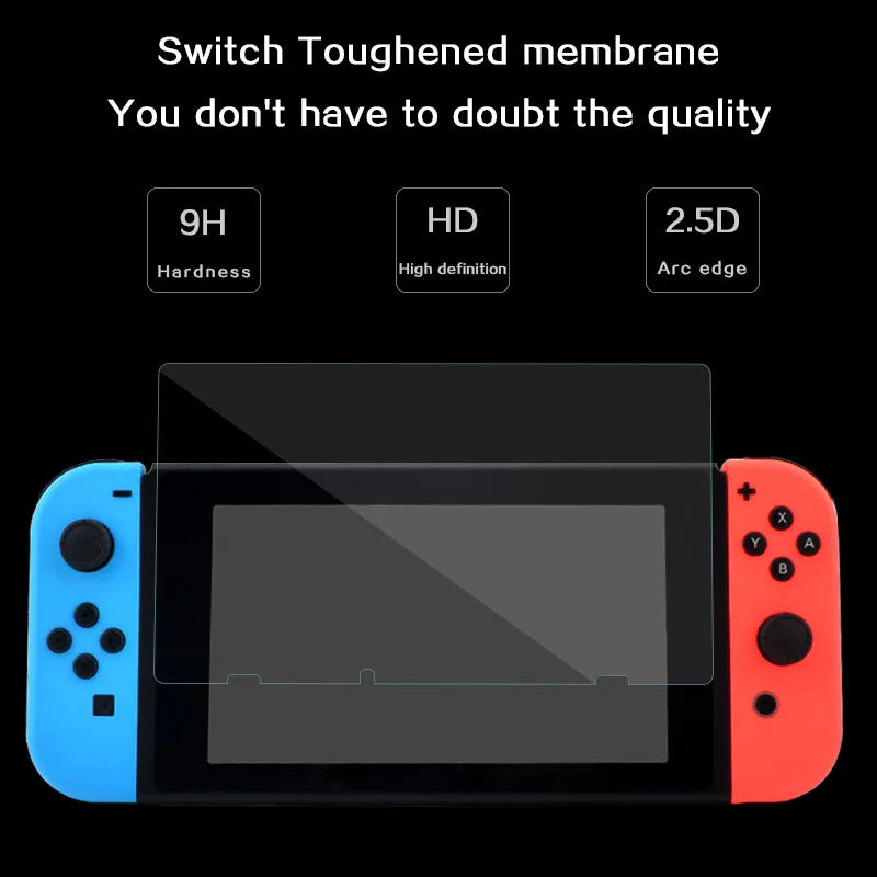 Ultradünne Gehärtete Glasfolie – Kratzfester Schutz für Nintendo Switch