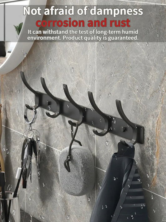 Bohrfreie Türhaken aus Aluminium für Schlafzimmer und Küche