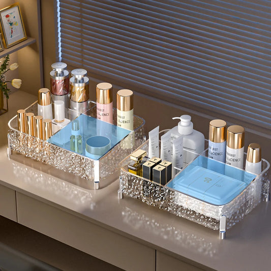 Praktischer Desktop Organizer mit Glacier Druck und Beinen