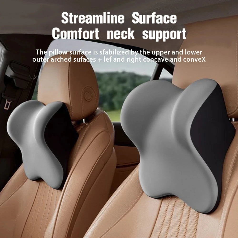 Ergonomisches Auto Lendenstützkissen mit Memory Foam – Komfort - Rückenschutz