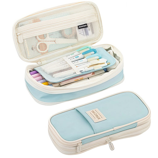 Großes Federmäppchen mit hoher Kapazität für Schule und Büro