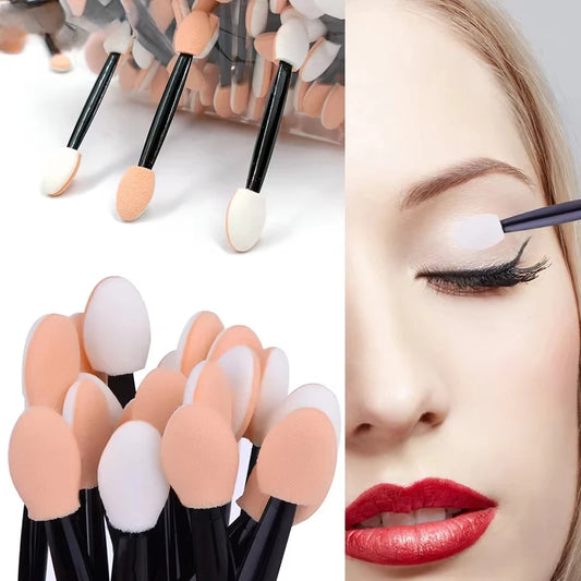 Praktische Einweg Lidschattenapplikatoren im 50er Set für präzises Make Up