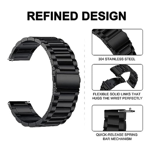 Elegantes Edelstahl-Armband für Huawei Watch 42/46mm – robust - zeitlos unisex