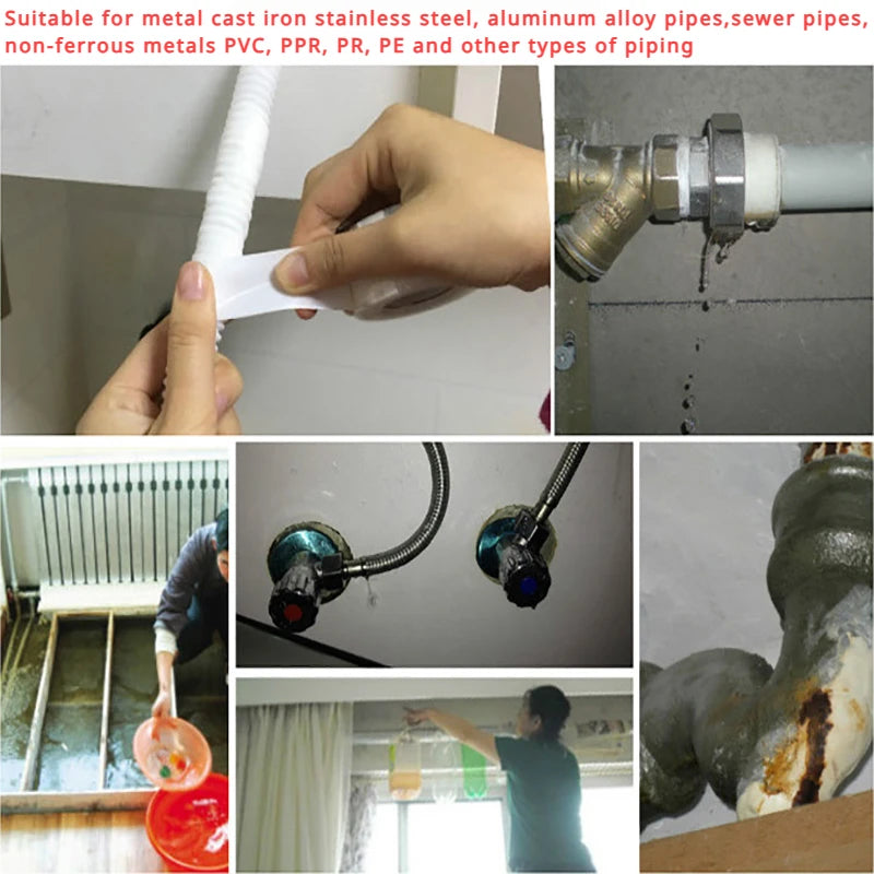 Superstark - wasserdicht: Silikon-Klebeband für schnelle Leckreparatur, 1 Stück
