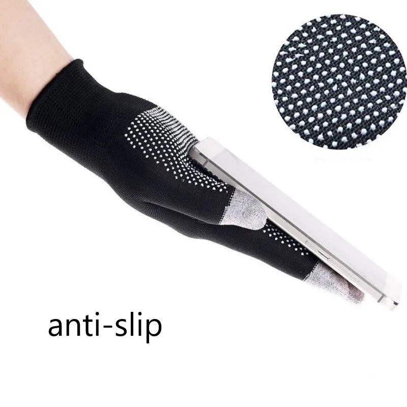Rutschfeste Touchscreen-Handschuhe 5 Paar, leicht, atmungsaktiv, UV-Schutz