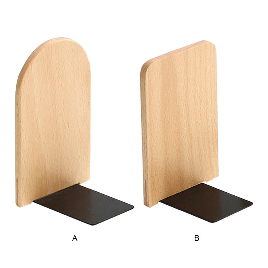 Naturholz Buchstütze für Schreibtisch und Ordnung im Büro