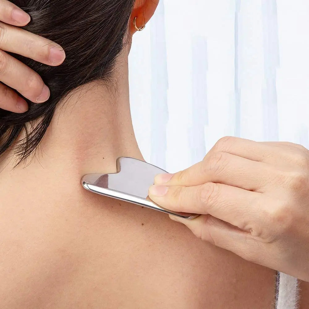 Gua Sha Visage Stein zur Gesichtsmassage und Entspannung