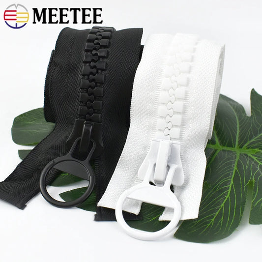 Extra großer Harz-Reißverschluss Offen für Kleidung Zelt Reparatur 60-300cm