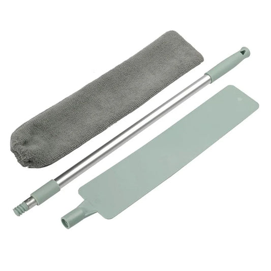 Lange Spalten Staubbürste Mikrofaser Teleskop Haushalt Fenster