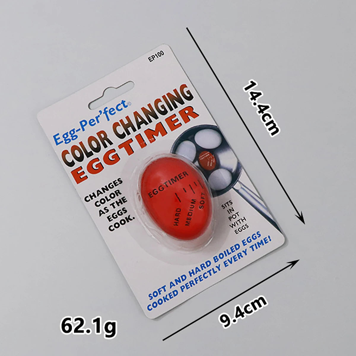 Eieruhr für perfektes Kochen, Farbwechsel für weiches und hartes Ei
