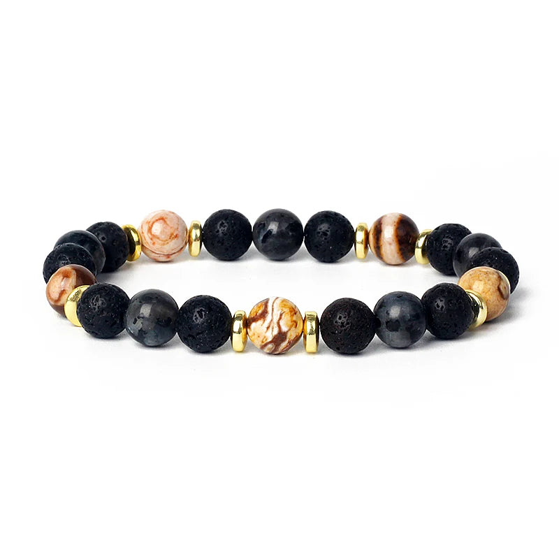 Citrin Aventurin Kristall Armband: Feng Shui Glück & Reichtum für Unisex