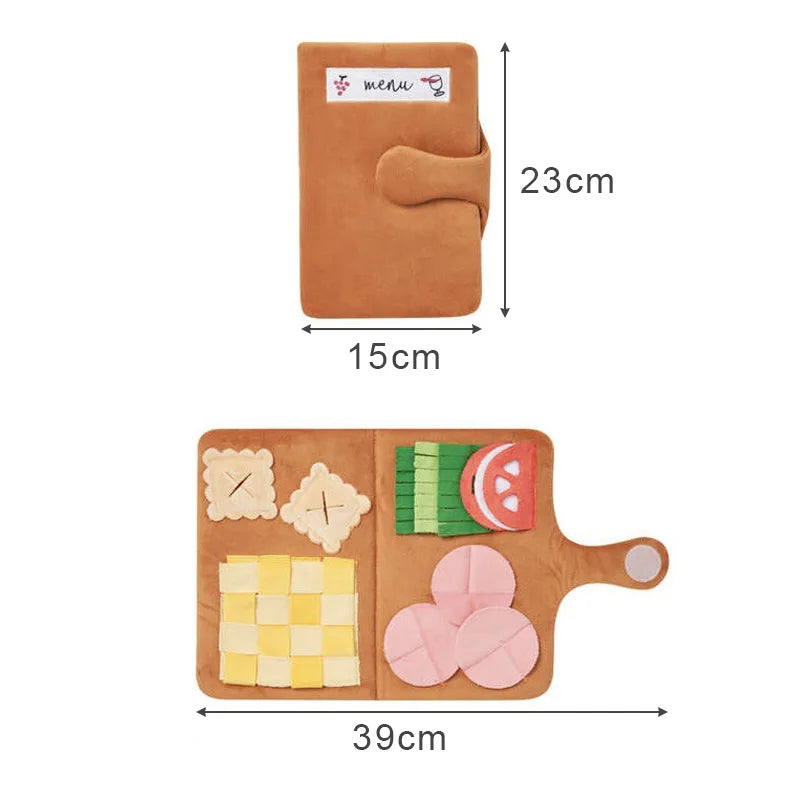 Plüsch Hundespielzeug Slow Food Puzzle Matte für kleine und mittlere Hunde