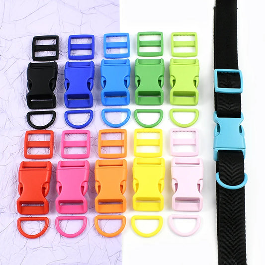 Hundehalsband Riemen Kunststoff Befestigungen Clip Schnalle 10-25mm-Yabubest - Home & More