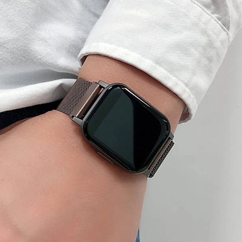 Magnetisches Edelstahl-Smartwatch-Armband 20/22mm – Komfort - Stil in 6 Farben