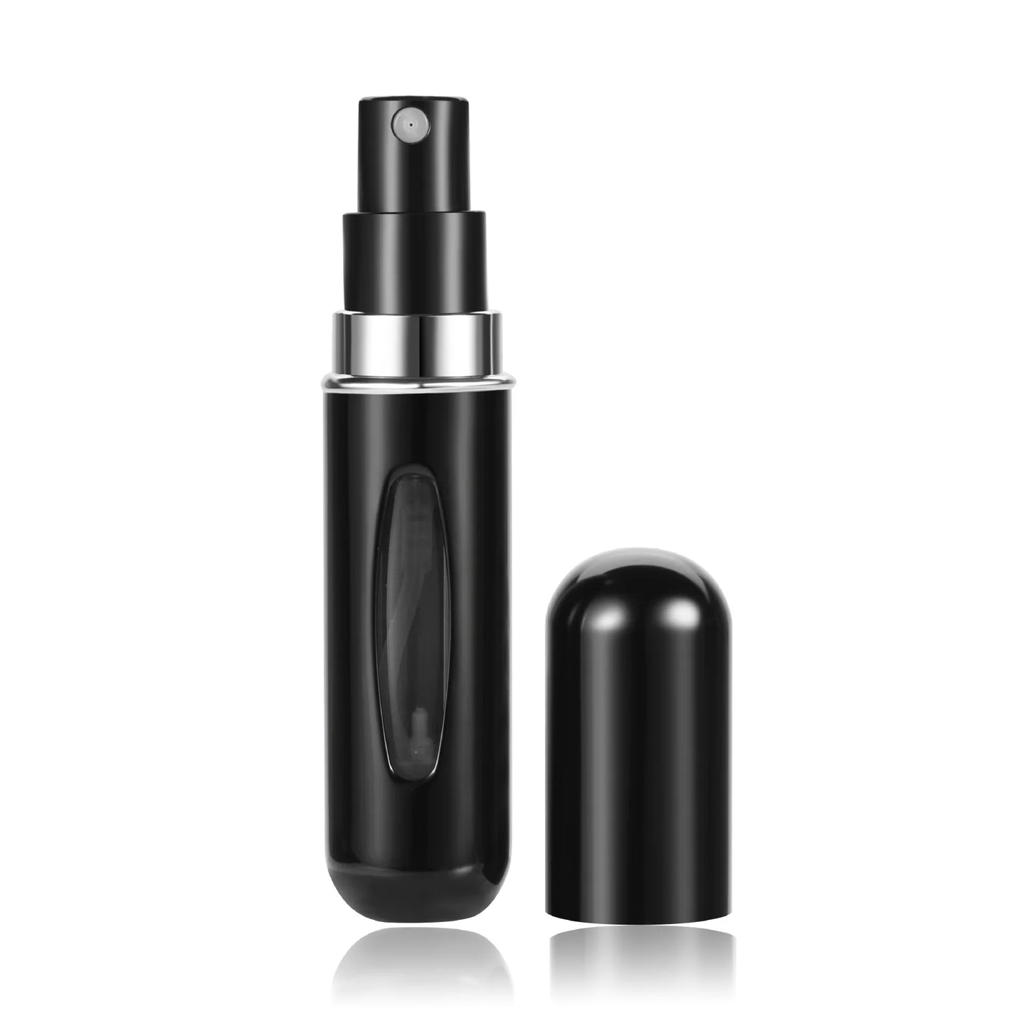 Praktische 5ml Mini Sprühflasche – Nachfüllbar, bunt - ideal für Reisen