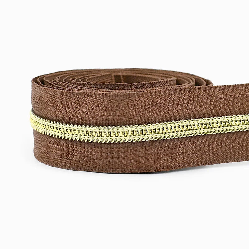 Nylon Reißverschluss Meterware DIY Kleidung Taschen Reparatur 5/10/20m Länge