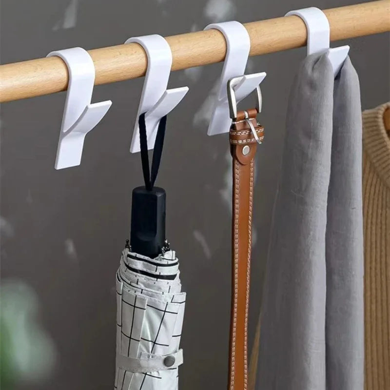 Platzsparende Kunststoff-Handtuchhalter für Heizung – 2 oder 6 Stück flexibel nutzen
