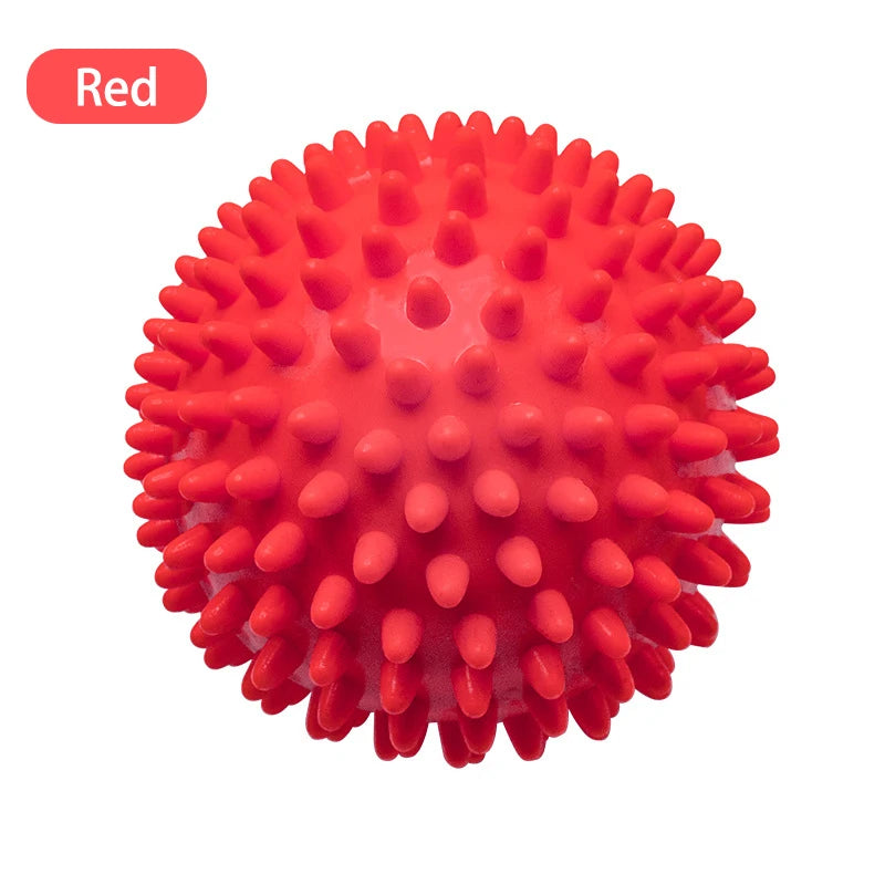 Effektiver 7 cm Yoga-Massageball mit Stacheln – Muskelentspannung für Rücken - Füße