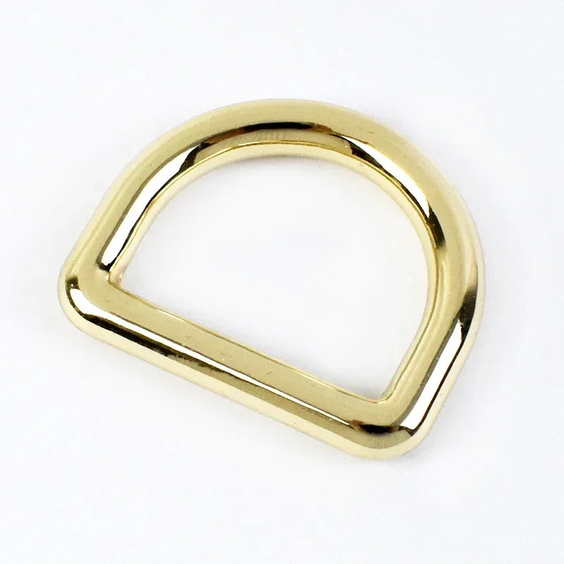 Metall D Ring Schnallen für Taschen und Haustierkragen 5 bis 38 mm