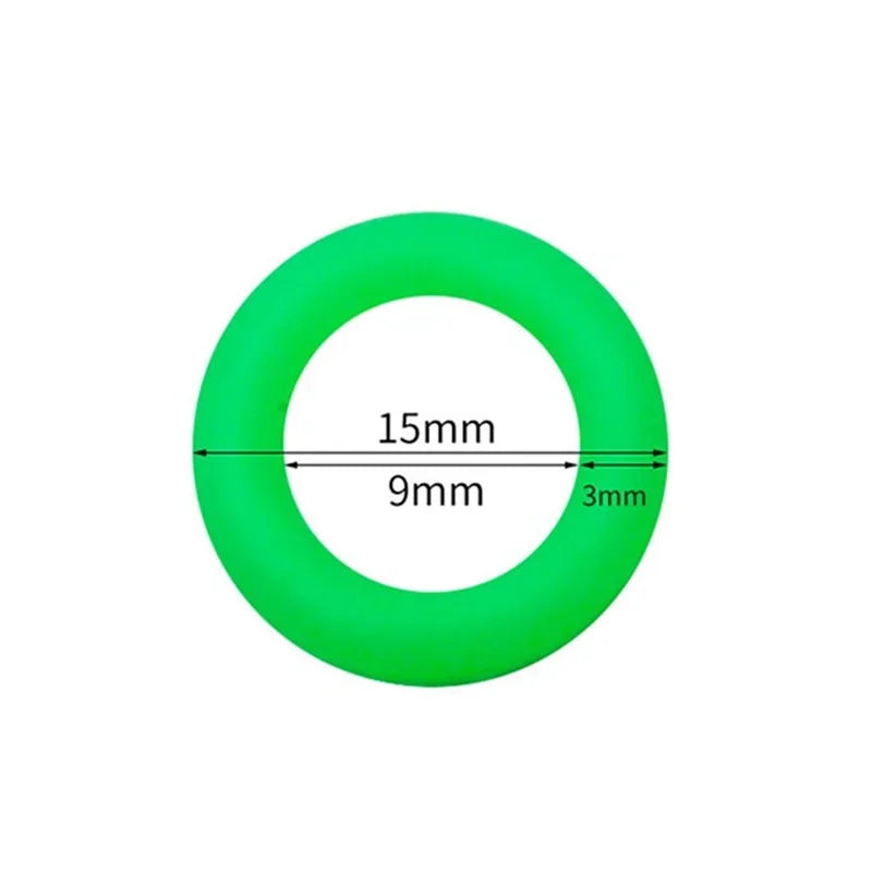 50 Teile Nachtsicht Leuchtender Ring Camping Zelt Zubehör 9mm 15mm
