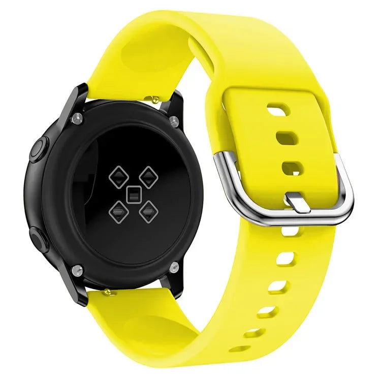 Silikon Uhrenarmband 20/22mm kompatibel mit Smartwatches und Sportuhren