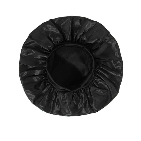 Elegante Satin-Haube für Damen – sanfter Haarsschutz - Komfort allzeit