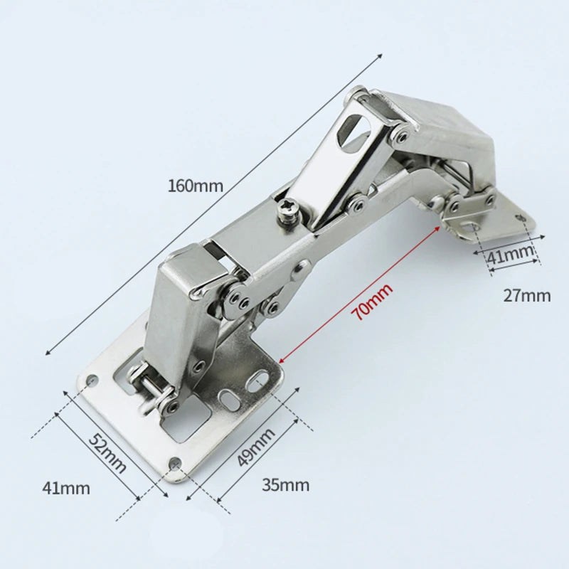 Edelstahl Möbel-Scharnier 90° Soft-Close für Schrankschranktüren