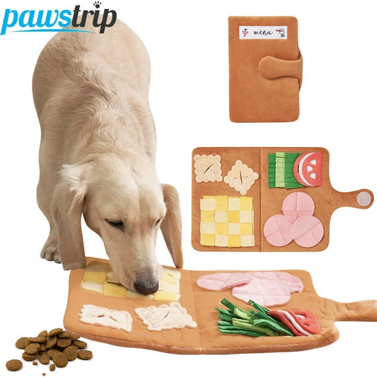 Plüsch Hundespielzeug Slow Food Puzzle Matte für kleine und mittlere Hunde