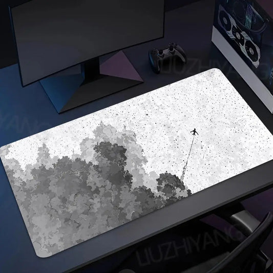 XXL Mauspad mit Sternenhimmel Design – Rutschfeste Gaming Schreibtischunterlage