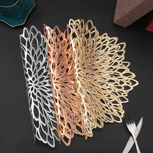 Runde Vinyl Tischuntersetzer für Küche und Wohnraum 10 bis 38 cm - Yabubest - Home & More