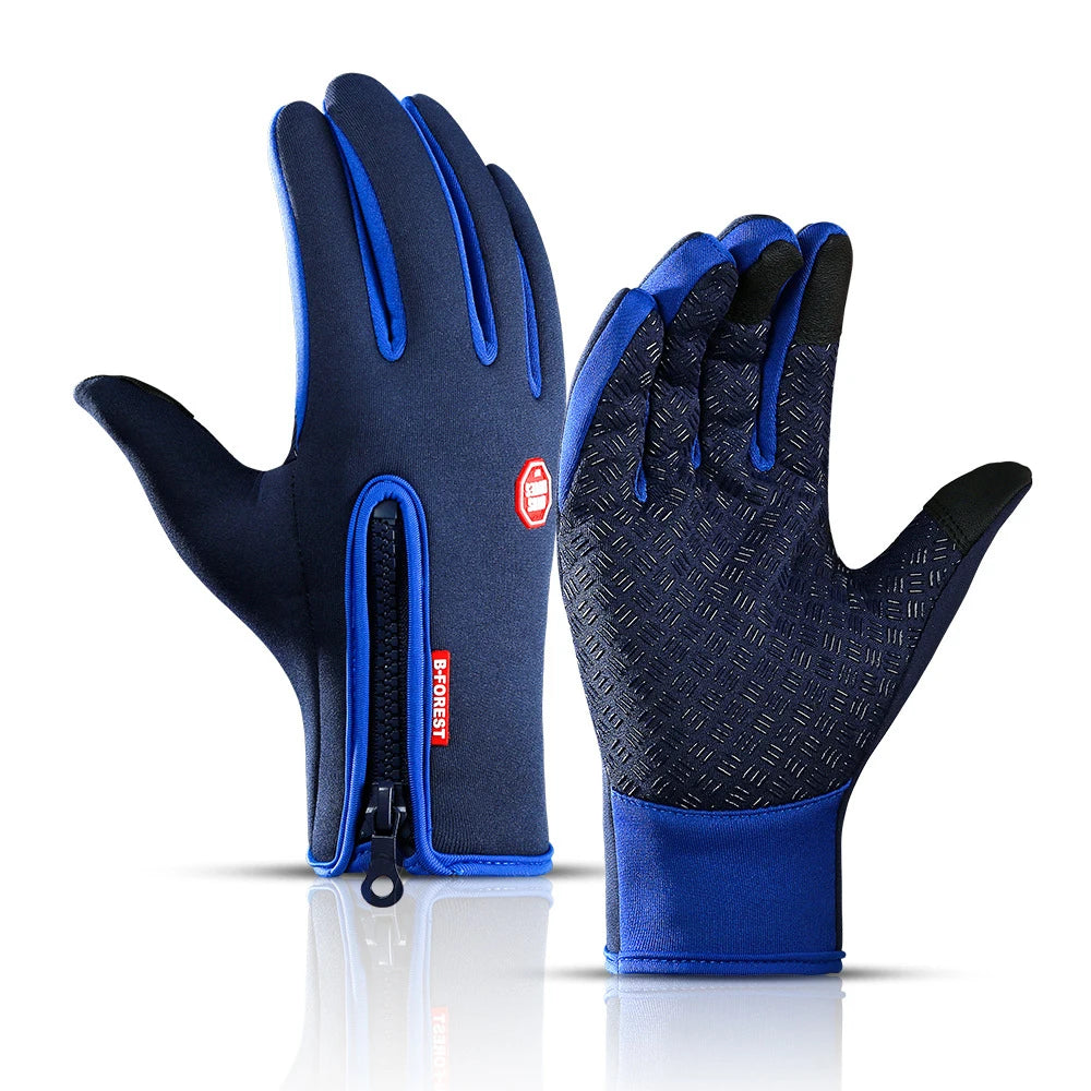 Winterwarme Touchscreen-Handschuhe Unisex – Spritzwassergeschützt - Rutschfest