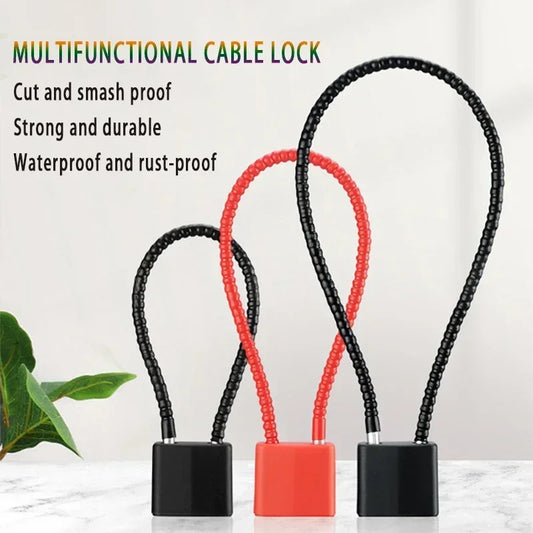 Wasserdichtes Drahtschloss mit Diebstahlschutz für Schränke - Gepäck