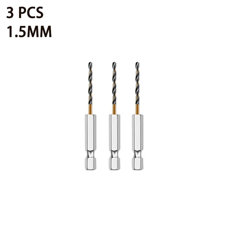 3/7/13PCS Spiralbohrer Set mit Hex Schaft für Holz und Metall