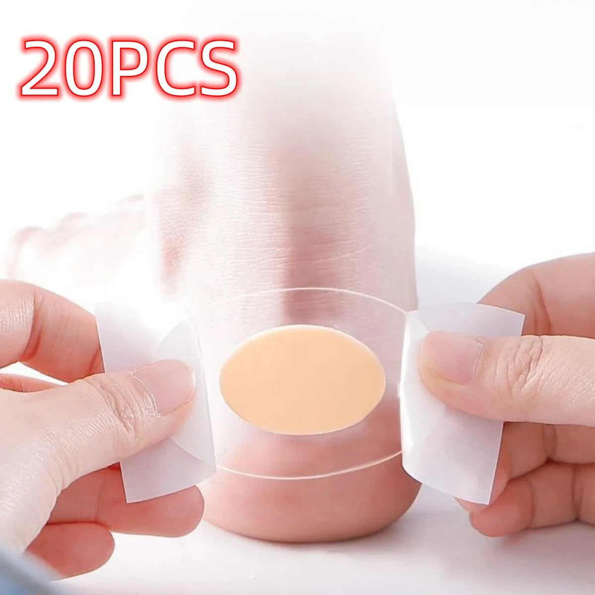 Effektiver Blasenschutz: 20/30 Gel Grip Ferse Patches – bequem - selbstklebend