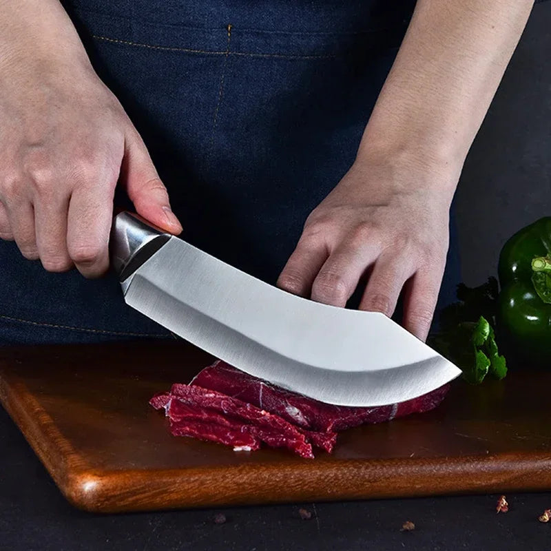 Geschmiedetes Entbeiner Messer mit Holzgriff für präzises Fleisch und Fisch schneiden