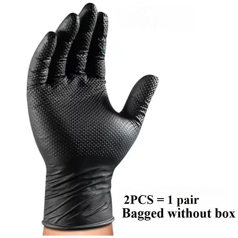 Robuste Nitrilhandschuhe mit diamantstrukturiertem Grip