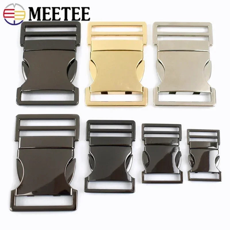 Praktische Metall Schnallen 20-38mm für Rucksack, Gürtel, Halsband, DIY