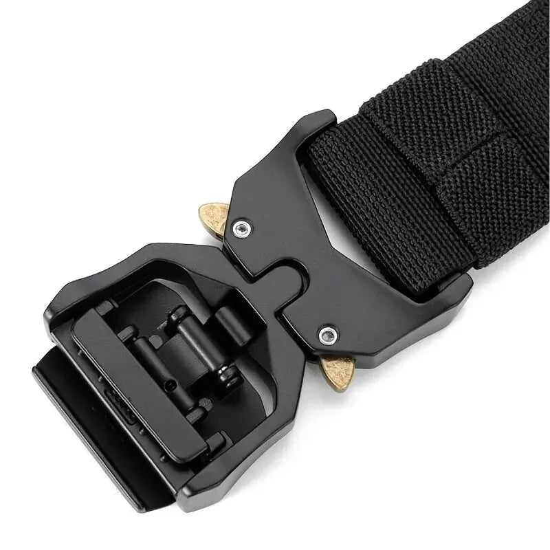 Herren Outdoor Gürtel: Elastisch mit Quick Release Schnalle - Sport - Freizeit