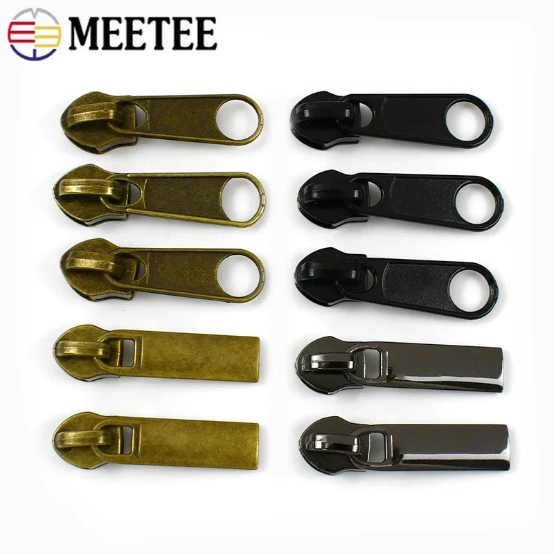 Nylon Reissverschlussband Nr 5 pro Meter mit Schiebern fuer Naehprojekte