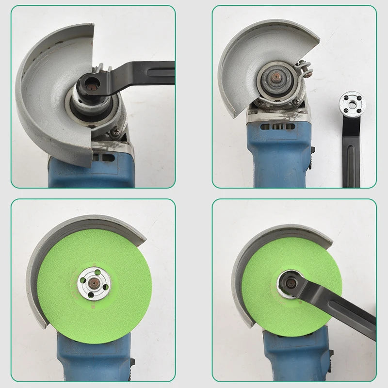 Robuster 3-in-1 Winkelschleifer-Schlüssel | 10/13mm | Chrom-Vanadium