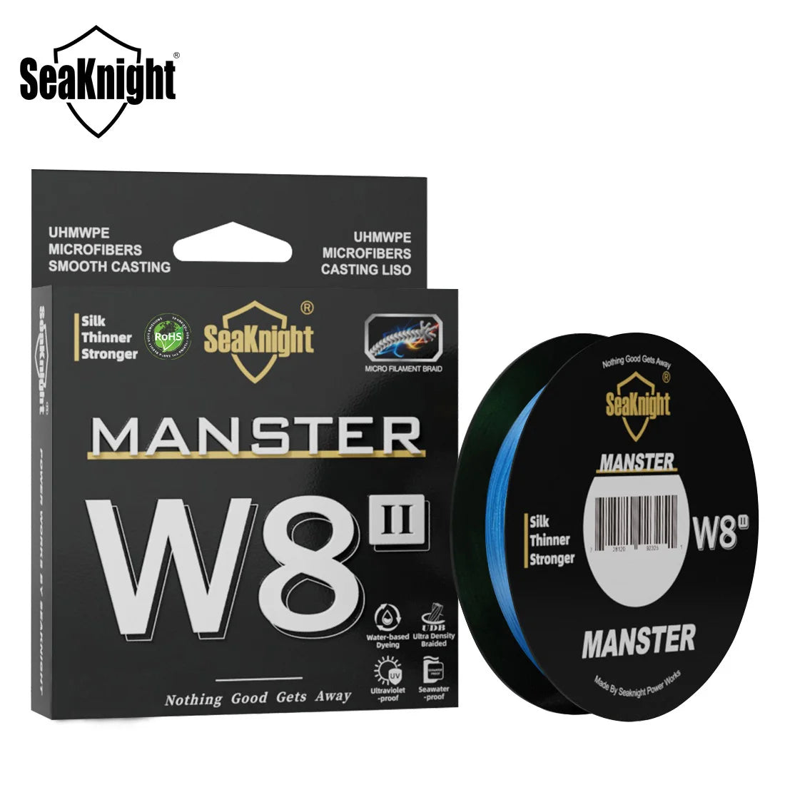 Geflochtene Angelschnur SeaKnight W8 II 300 Meter 8 Stränge Schwimmend-Yabubest - Home & More