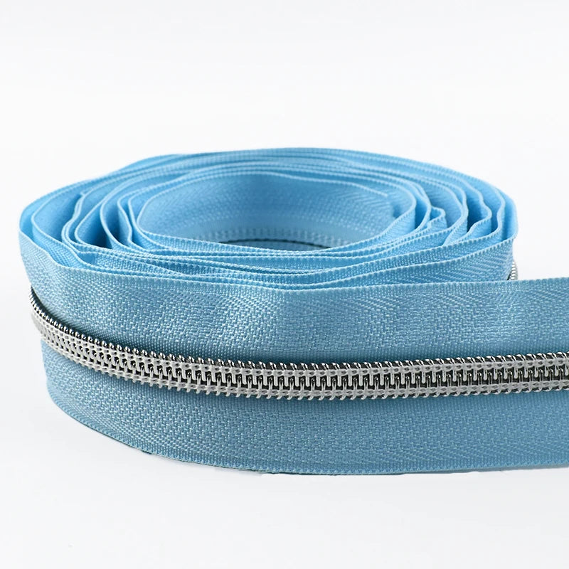 Nylon Reißverschluss Meterware DIY Kleidung Taschen Reparatur 5/10/20m Länge