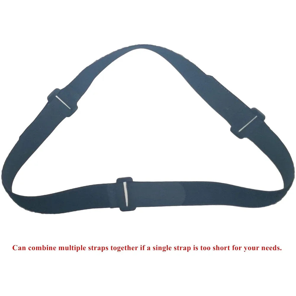Set 5x wiederverwendbare Nylon Klettbänder 2,5x30cm Kabelbinder flexibel