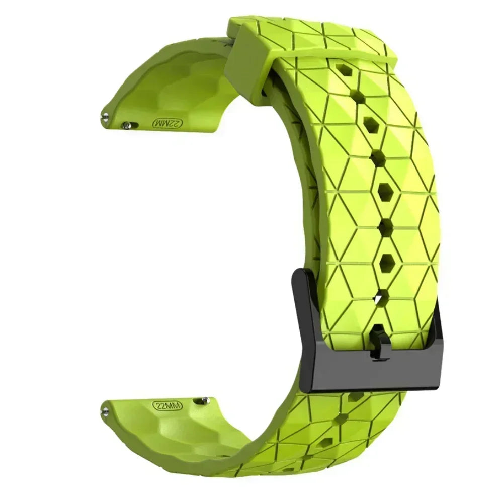 Flexibles Silikon-Sportarmband 20/22 mm – Komfort - Halt für Garmin - Co.