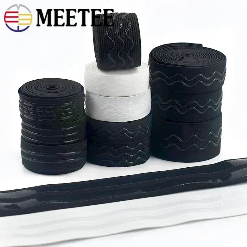 Elastisches Gurtband 20-50mm als Anti-Rutschband für Gürtel und Kleidung