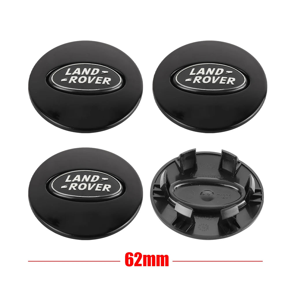 62 mm Radnabenabdeckung 4er Set ABS selbstklebend wetterfest